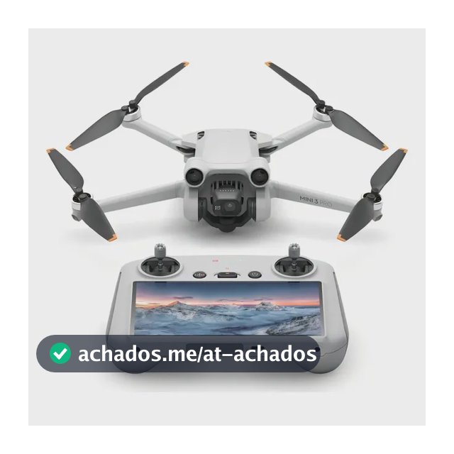 Mini drone DJI Mini 3 Pro RC Single com câmera 4K cinza 5.8GHz 1 bateria