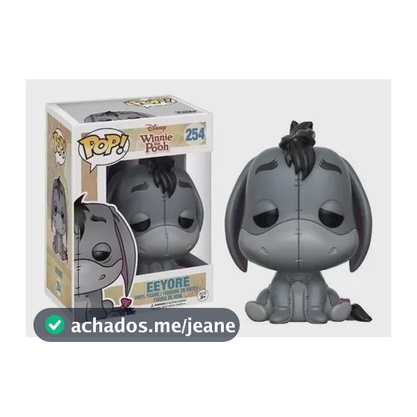 Funko Pop Disney Winnie Pooh Eeyore 254 - Ló Bisonho