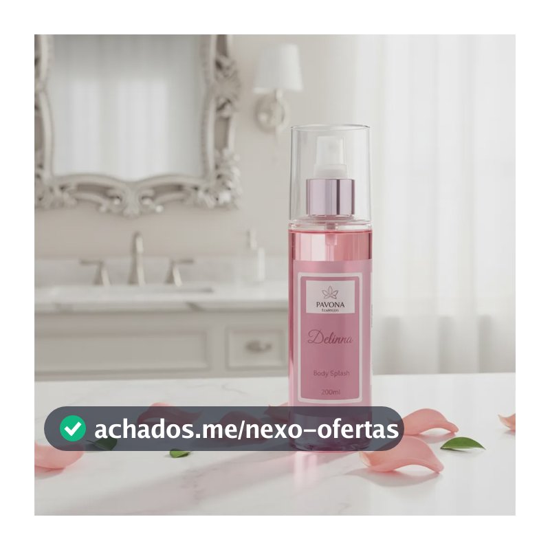 Body Splash  Delina 200 Ml Inspiração Olfativa
