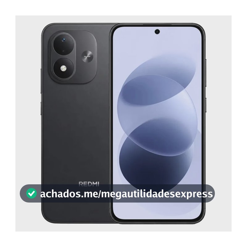 Smartphone Xiaomi Redmi Note 17 4G Global 256GB 8GB RAM Dual SIM Tela 6.99" - Preto