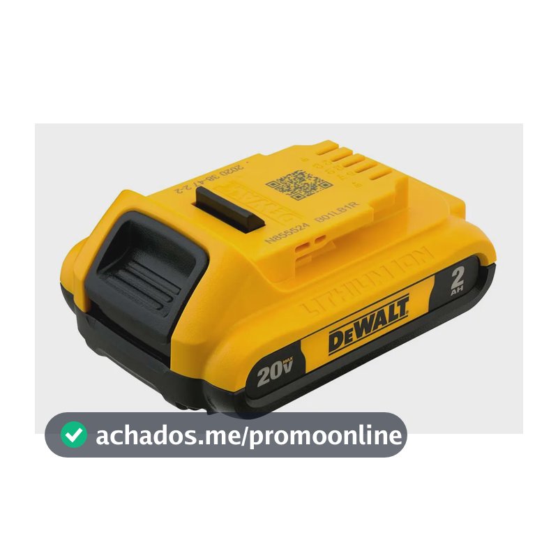 Bateria de íon-lítio Dewalt Dcb203 20v 2 Ah