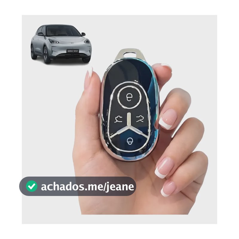 Capa Chave Presença Geely Ex2 Max E Pro Proteção