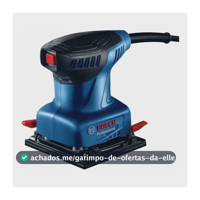 Lixadeira Profissional Orbital Bosch Professional Gss 140 Azul 127v