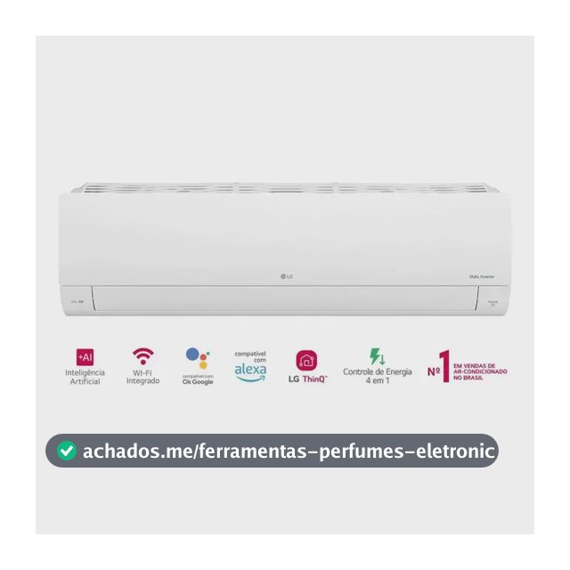 Ar-condicionado Hw LG Dual Inverter +ai Voice 12k R32 Fr 220 Branco
