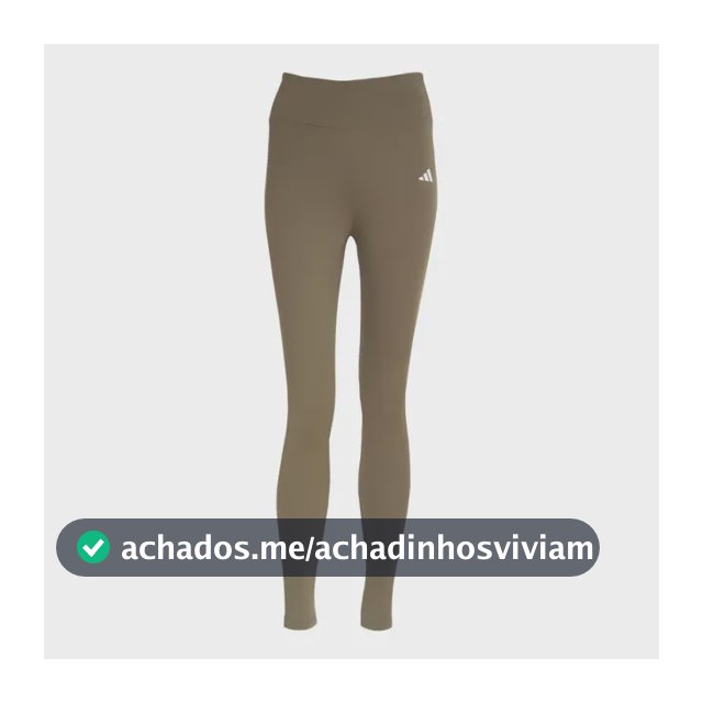 Calça Legging Treino De Poliamida adidas