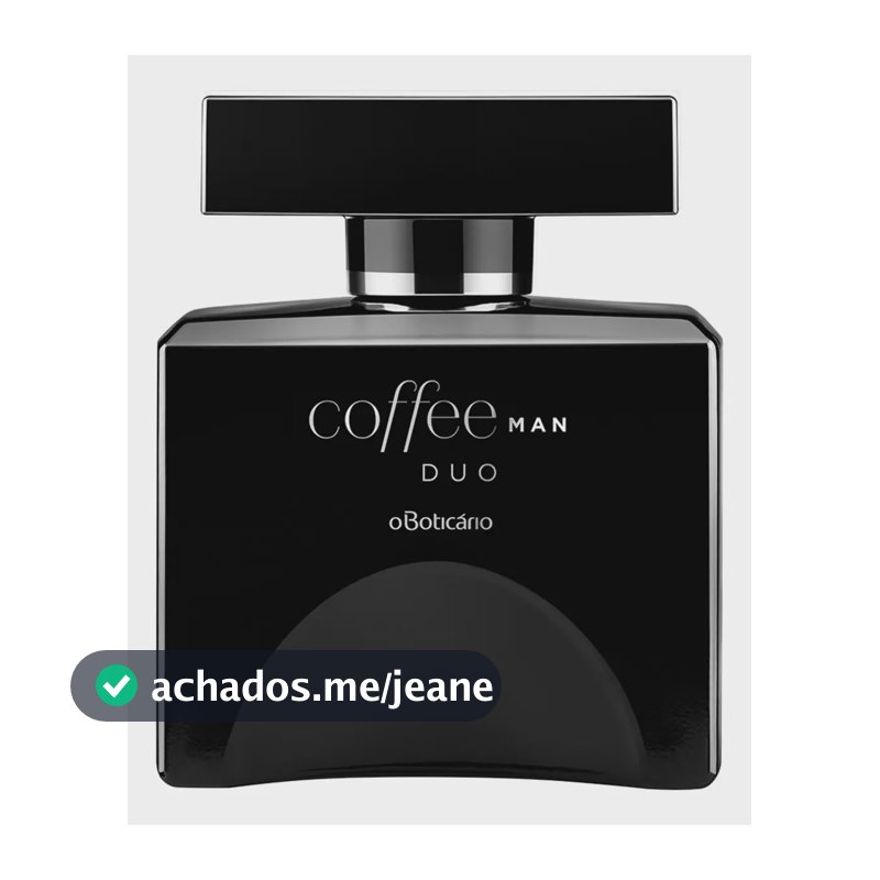 Coffee Man Duo Deo colônia 100ml O Boticário para masculino
