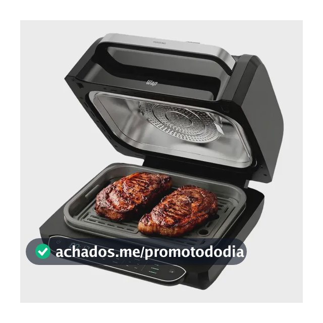 Fritadeira Elétrica Air Fryer 8 em 1 Wap Barbecue Heat Digital Wc Ab1030 127V