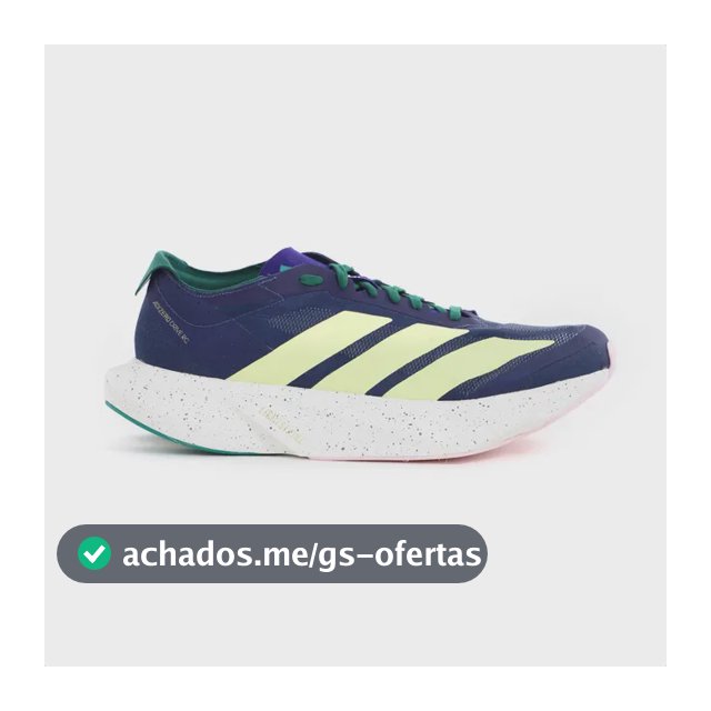 Tênis adidas Adizero Drive Rc Corrida Leve Energy Rods Azul Azul 41 Br