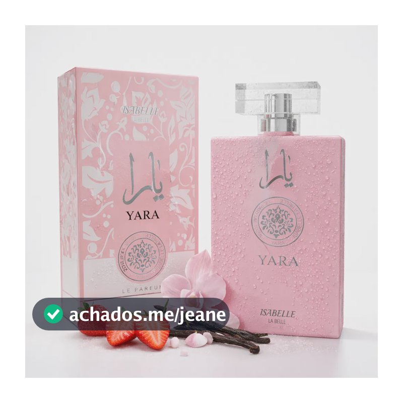 Perfume Árabe Yara Feminino 100ml Isabelle Doce Alta Fixação