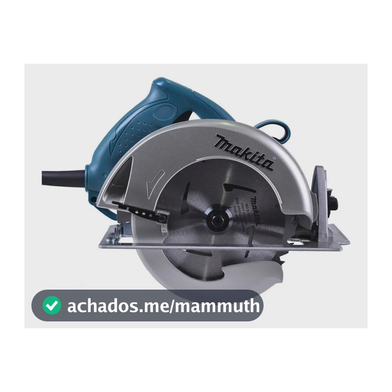 Serra circular elétrica Makita 5007N 185mm 1.8kW azul-turquesa