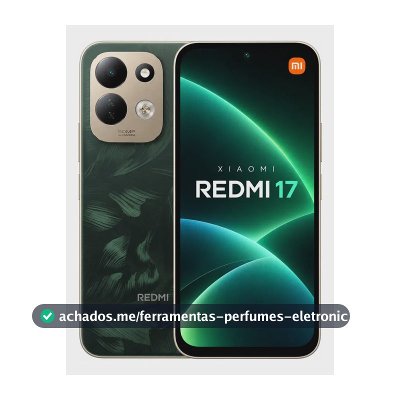 Xiaomi Redmi 17 256gb 6gb Ram 7500mah 120hz Dual Sim Global Verde