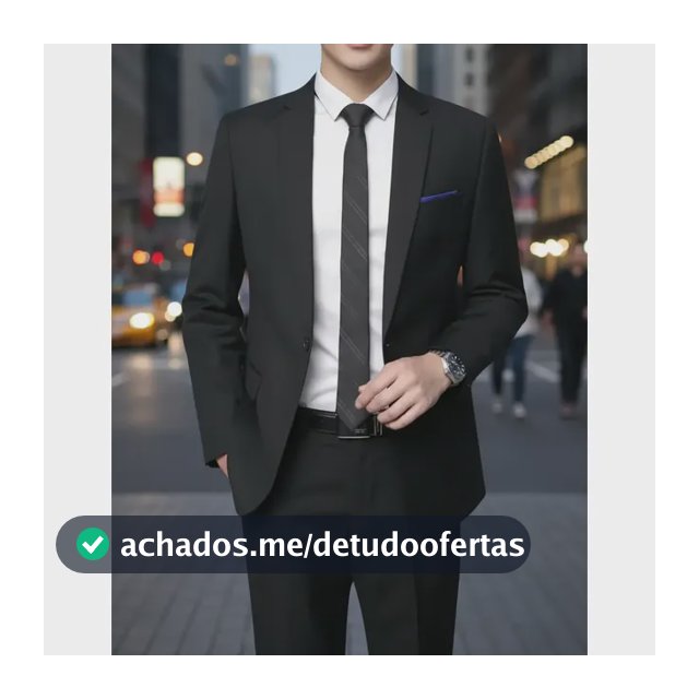 Terno Slim Microfibra Gabardine - Blazer + Calça - Italiano
