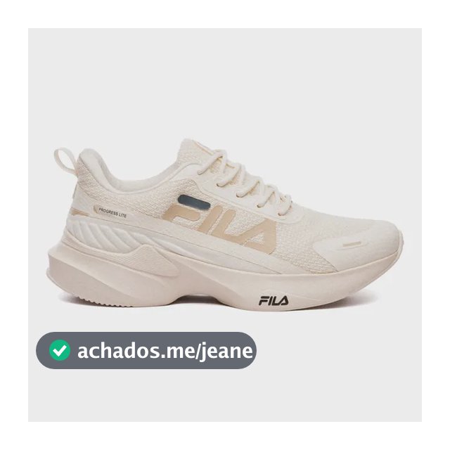 Tênis Fila Progress Lite Feminino Confortável Original