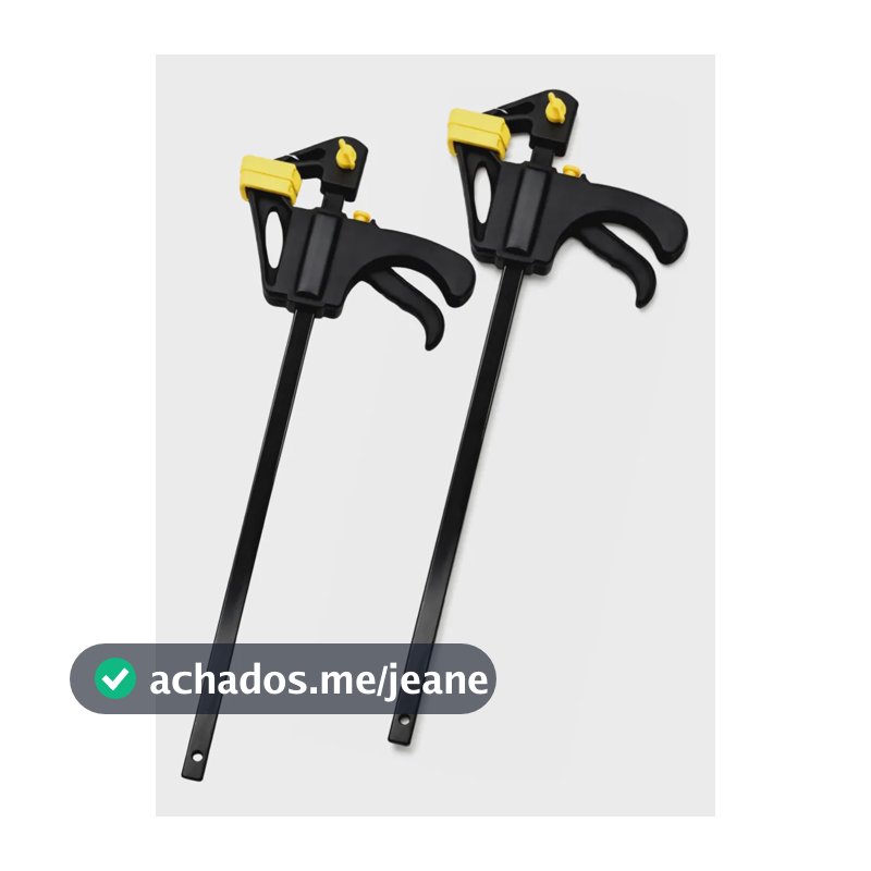 2 Grampo Sargento De Aperto Rápido 12'' Profissional