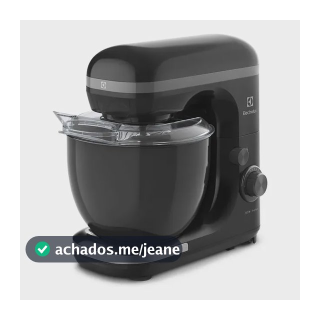 Batedeira Planetária EKM30 Preta Experience Com Tigela 5l 750w Electrolux