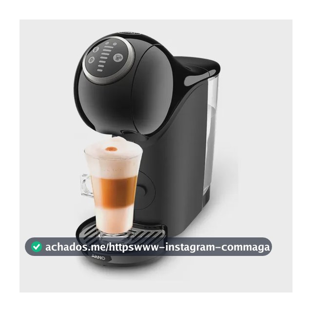 Cafeteira Nescafé Dolce Gusto Arno Genio S Plus Preto Cápsulas