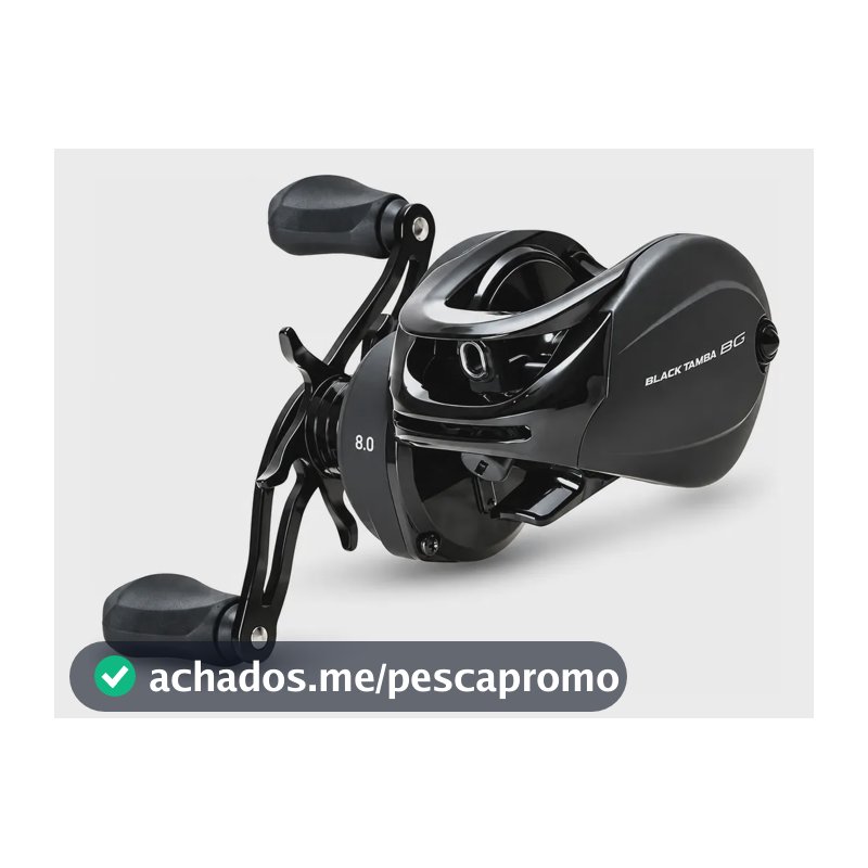 Carretilha Maruri Black Tamba Bg 11 Rolamentos Direito Preto Direito