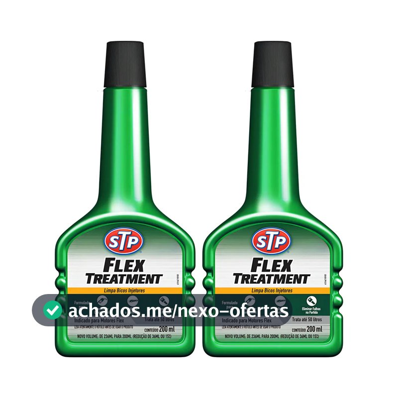 2 Aditivo Stp Flex Treatment - Combustível Alcool E Gasolina