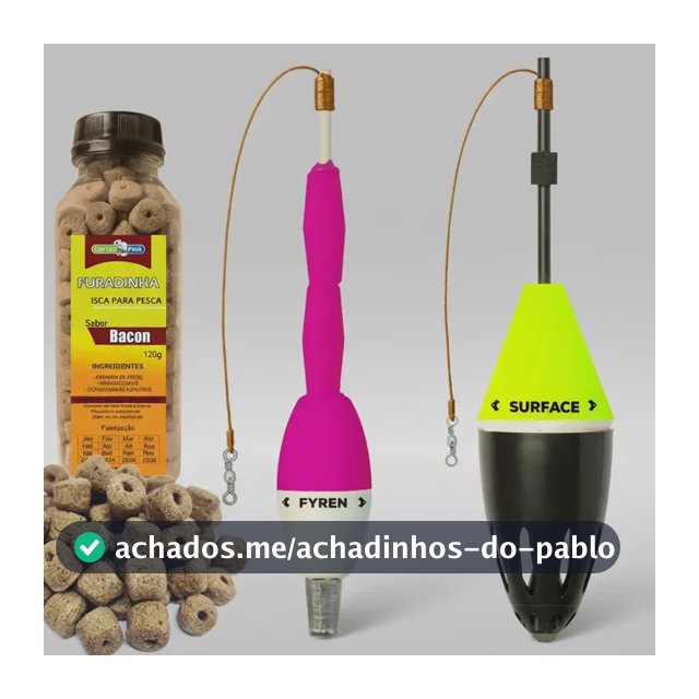 Kit Boia Cevadeira 50g E Torpedo 54g Raçao Furada 120g Pesca Sortidas