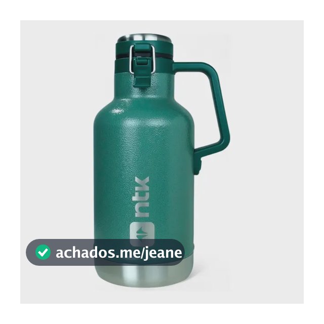 Garrafa Térmica Growler 1,9l Verde - Nautika