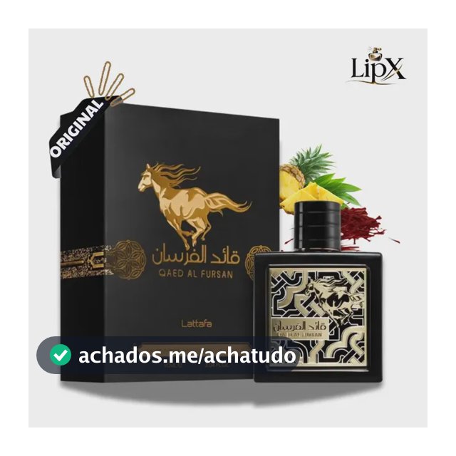 Perfume Árabe Qaed Al Fursan EDP Masculino Eau de parfum 90ML