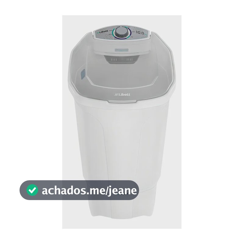 Tanquinho Semiautomático Premium 10kg Branco Libell