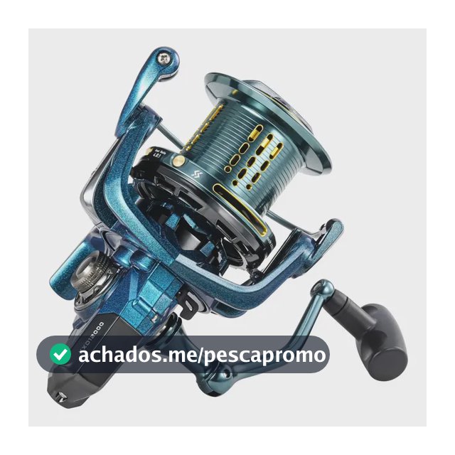 Molinete De Pesca 3 Rolamentos 4.8:1 25kg Alumínio Carretel