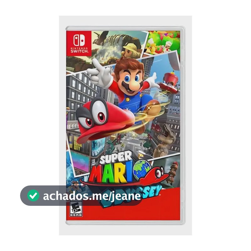Super Mario Odyssey Switch Midia Fisica