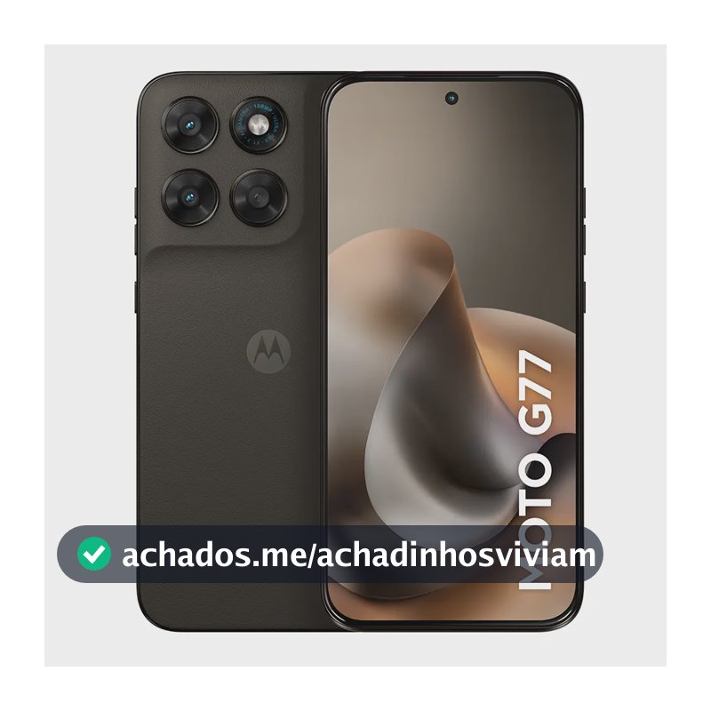 Smartphone Motorola Moto G77 5g 256gb 8gb Ram Dual Sim Marrom
