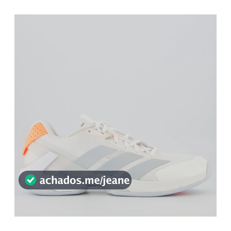 Tênis adidas Adizero Ubersonic 5 Feminino Branco E Laranja Branco - 37,0 Br