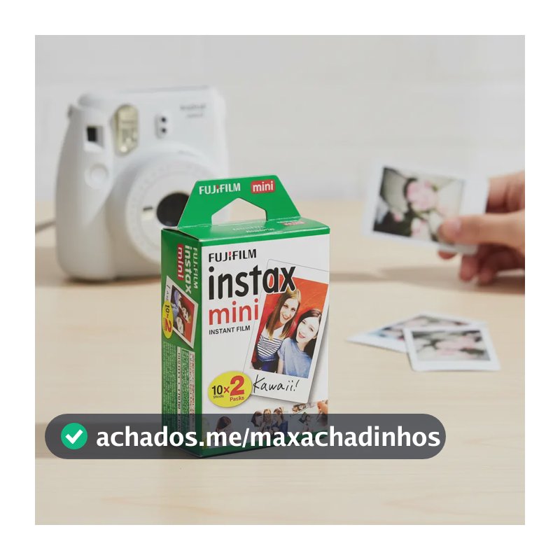 Filme Instantâneo Instax Mini 7s 20 Fotos