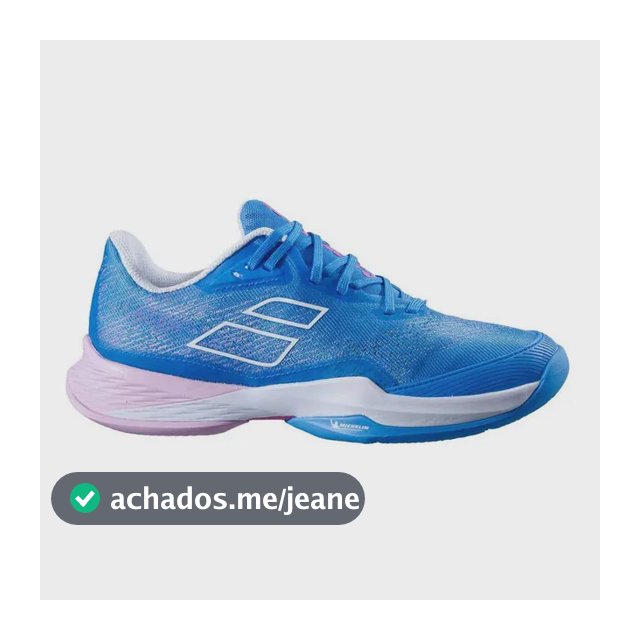 Tênis Babolat Jet Mach 3 Clay Azul Feminino