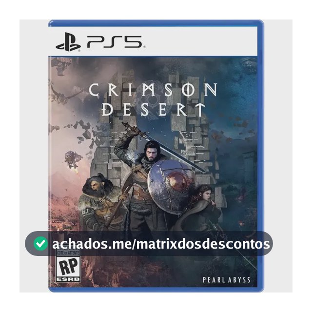 Crimson Desert Ps5 Midia Fisica