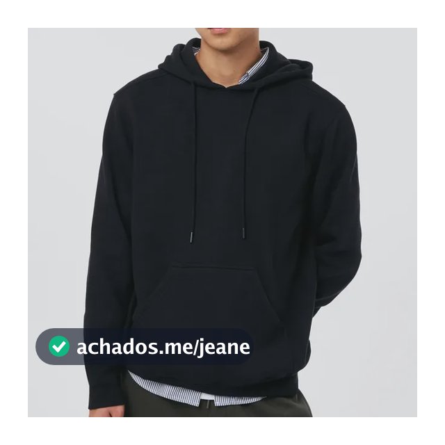 Blusão Masculino Moletom Peluciado  Capuz Hoodie Hering