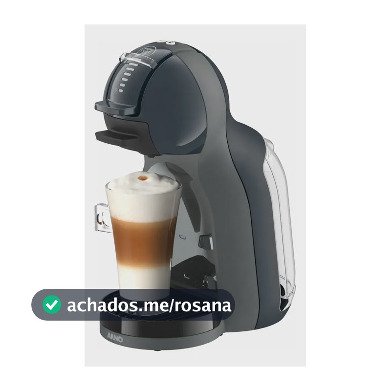 Cafeteira Nescafé Dolce Gusto Mini Me 2.0 Cinza-escuro 127v