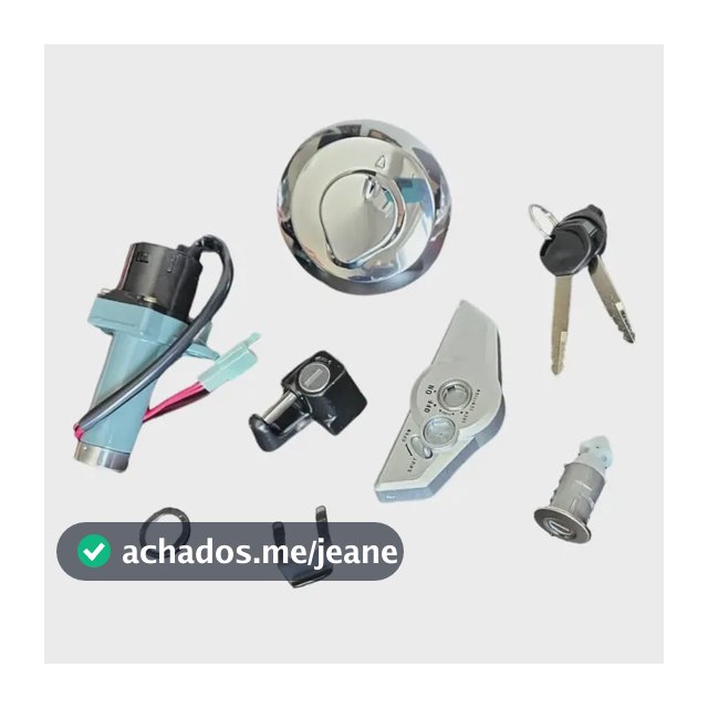 Kit Chave Ignição Cg Titan 150 2004 Á 2008 5 Peças 1ªlinha