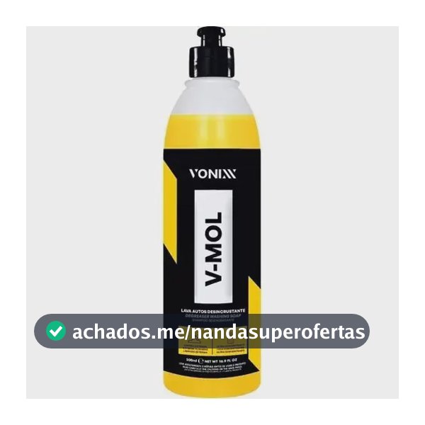 Produto Para Lavar Carro Moto Shampoo Vonixx V-mol 500ml