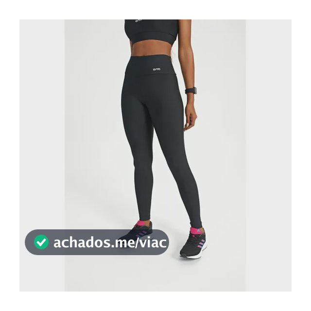 Legging Feminina Fitness Darkness Preta