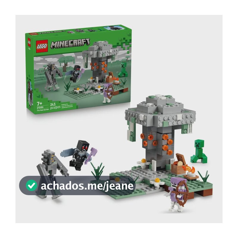 LEGO Minecraft - O Jardim Pálido - 243 Peças - 21586