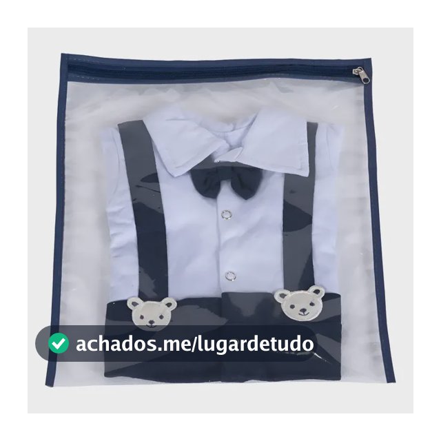 Kit Com 5 Saquinhos Maternidade Organizador Mala Viagem Bebê