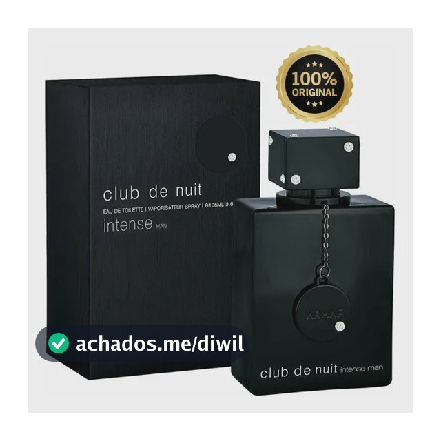 Perfume Club De Nuit Intense Da Armaf Edt 105ml Masculino