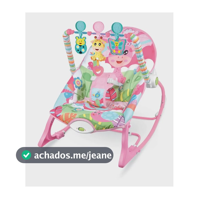 Cadeira De Balanço Descanso Funtime Maxibaby 18kgs Unicórnio Unicórnio