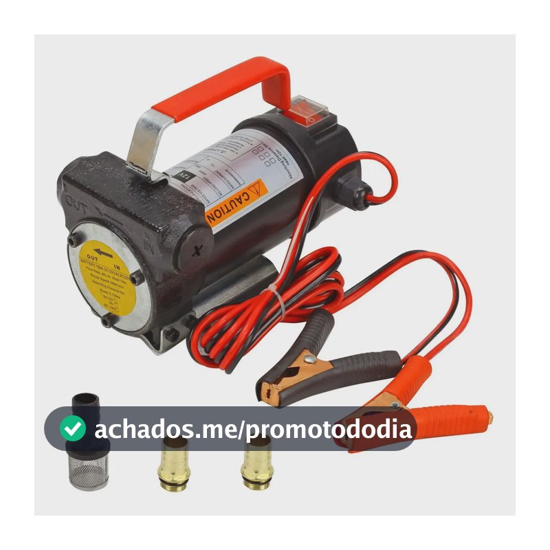 Bomba Elétrica Para Transferência De Óleo Diesel 12v