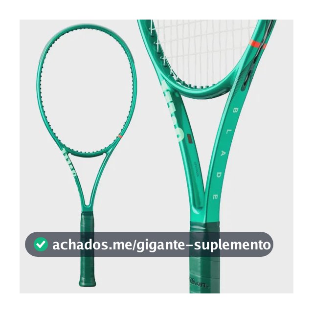Raquete de Tênis Wilson Blade 305g, 18x20, L4, Verde Championship