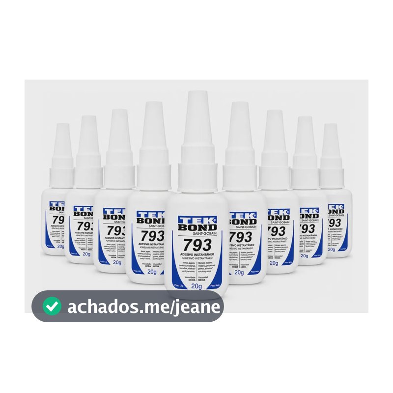 10 Colas Tekbond 793 20g Incolor