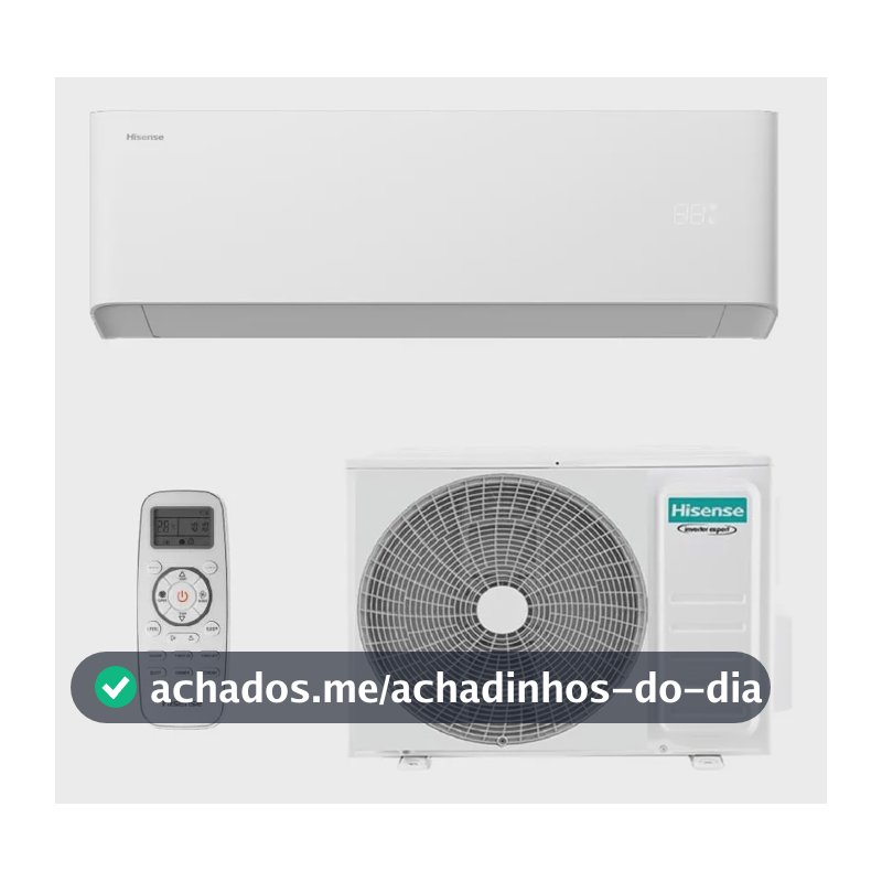 Ar Condicionado Hisense Hi-efficiency Inverter 18k Frio 220v Branco 220v