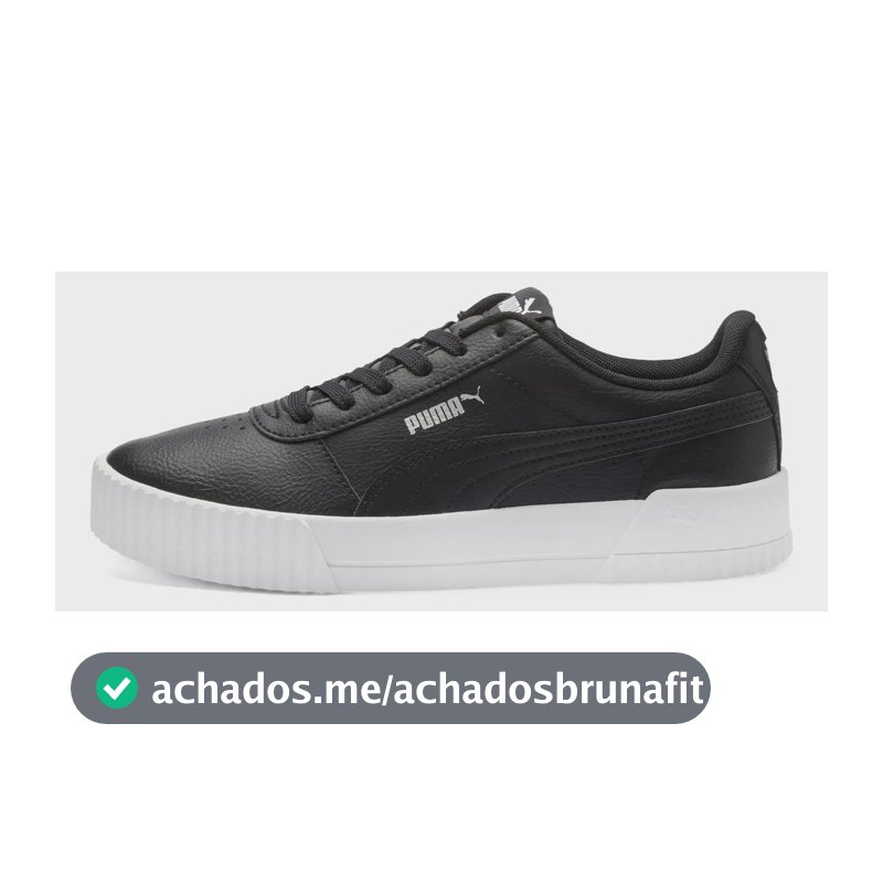 Tênis Carina Feminino Puma Preto 34 Br