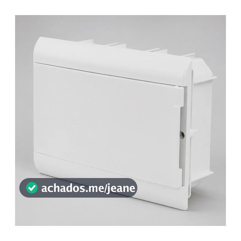 Quadro De Distribuição Embutir Para 12 Disjuntores Steck