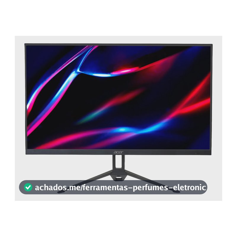 Monitor Gamer 27" Acer Nitro KG3 KG273 G0bi com Tela IPS Full HD 120Hz 1ms VRB Adaptive Sync Game Mode AcerVision Care e Design ZeroFrame