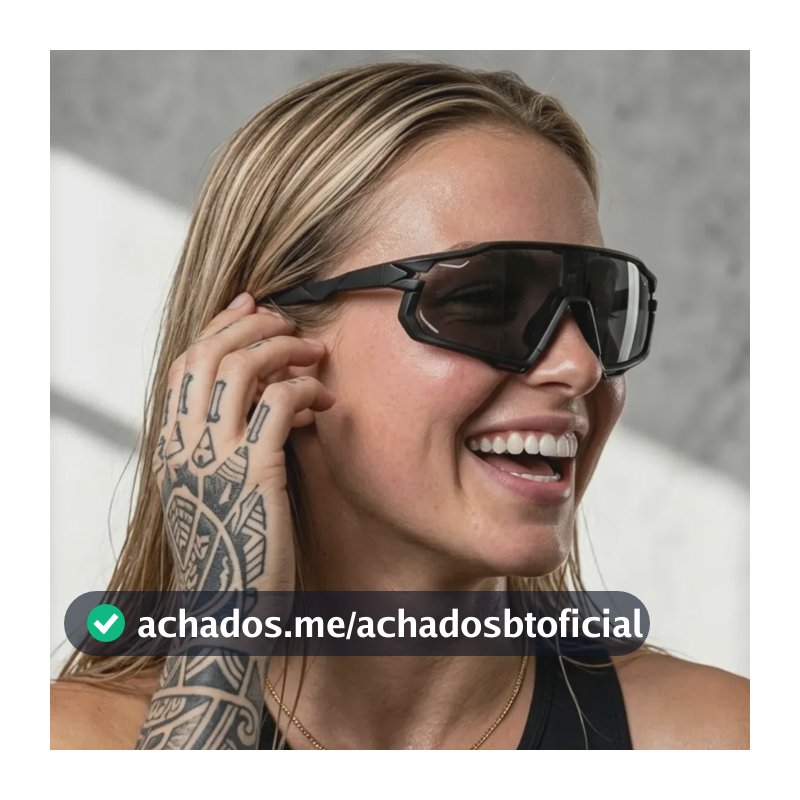 Oculos de Sol Esportivo Corrida Runner Run Pace Polarizado Anti Reflexo Premium Uv400 Pedal Futevolei Ciclismo Baixa Pedal
